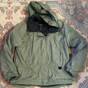 L.L. Bean Women's Green Ski Jacket